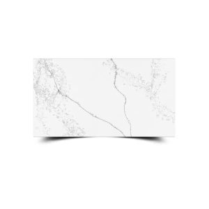 Bold Calacatta quartz slab