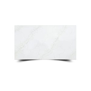 Majestic White quartz slab
