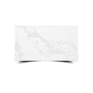 White Pewter quartz slab