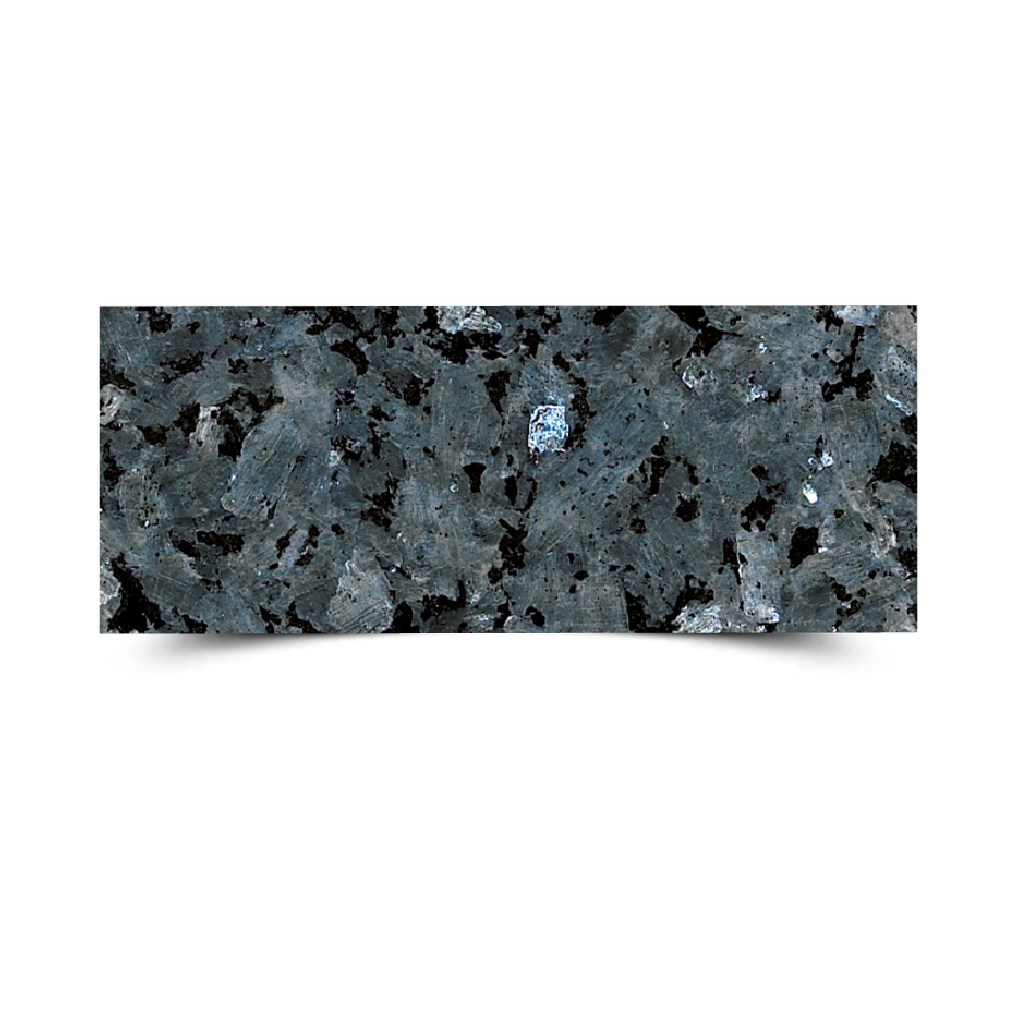 Blue Pearl granite slab