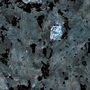 Blue Pearl granite swatch