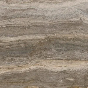 Silver Travertino porcelain swatch